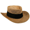 Straw Gambler Hat